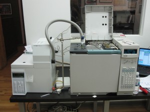 Headspace Gas Chromatograph with Flame Ionization Detector